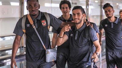 بالصور.. وصول الأهلي إلى إسبانيا لخوض المعسكر الخارجي