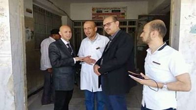 مرور مفاجئ لوكيل صحة الشرقية على مستشفيات ههيا وفاقوس