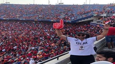 محمود الجابري يؤازر منتخب مصر من استاد القاهرة