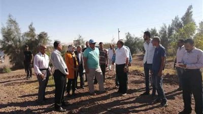 محافظ الوادي الجديد يتفقد مشروع 