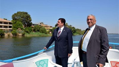 محافظ القليوبية يستقبل رئيس 