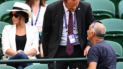 ميجان ماركل تثير غضب المشجعين في بطولة ويمبلدون