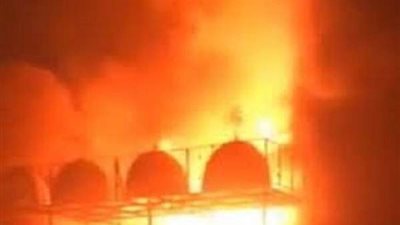 التحريات الأولية: ماس كهربائي ومواد خشبية ساعدت في اشتعال الحريق