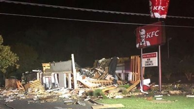 انفجار بأحد المطاعم الشهيرة في أمريكا