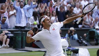 فيدرير يقصي نادال ويواجه ديوكوفيتش في نهائي ويمبلدون للتنس