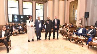 لجنة الشؤون العربية بالبرلمان تستقبل وفد من النواب الليبيين