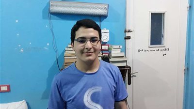 الثاني على الثانوية العامة بالبحيرة: لم أتوقع تواجدي بين الأوائل وأتمنى الالتحاق بالطب العسكري
