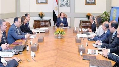 في اجتماع المجموعة الاقتصادية.. السيسي يوجه بالعمل على خفض الدين العام