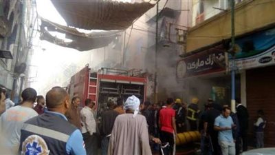 السيطرة على حريق داخل محل تجاري في محافظة الغربية
