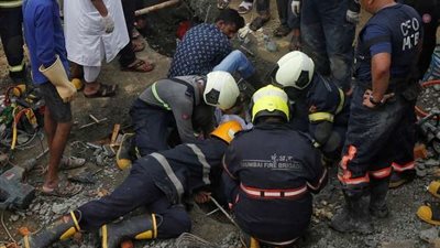 مصرع 12 شخصًا إثر انهيار مبنى سكني في الهند