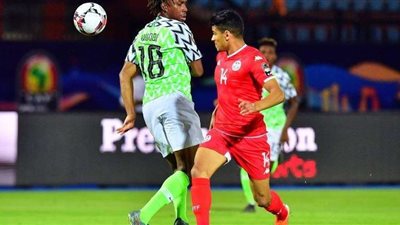 نيجيريا تنهي الشوط الأول بالتقدم على تونس بهدف نظيف