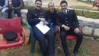 صور.. تامر حسني بكواليس تصوير فيلمه الجديد «البدلة»