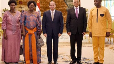 السيسي لرئيسة البرلمان الأوغندي: ندعم مسار التنمية لدول حوض النيل