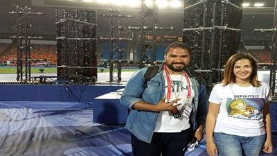 نبيل الحلفاوي يشيد بأغنية دنيا سمير غانم في حفل البطولة الإفريقية