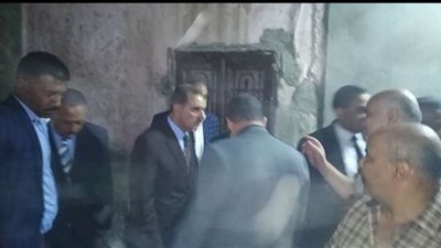 هدم عقار مكون من 4 طوابق لخطورته على السكان بالقليوبية