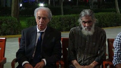 نجوم الأهلى في عزاء شقيقة سمير عدلي ( صور)