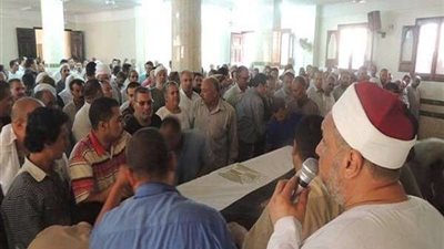 تشييع جنازة الطفلين ضحايا البطيخ الفاسد في الشرقية