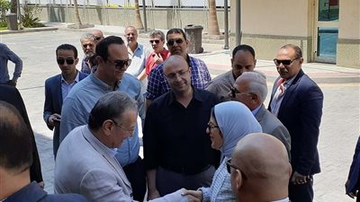 جولة تفقدية لوزيرة الصحة ببورسعيد لمتابعة تشغيل منظومة التأمين الصحي
