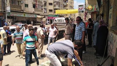 رفع 140 إشغال بالشوارع و٨٠ طن قمامة بمراكز محافظة البحيرة