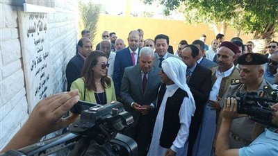 غادة والي تفتتح أول مركز لعلاج الإدمان بمطروح (صور)