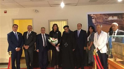وزيرة الهجرة تزور المتحف المصري التعليمي بأونتاريو ومدرسة فيلوباتير