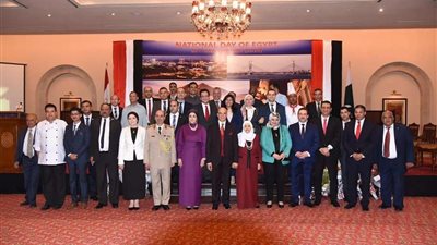 السفارة المصرية في باكستان تحتفل بالعيد الوطني (صور)