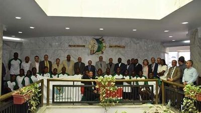 جامعة الفيوم تستقبل بعثة الفريق الكيني لرياضة التايكوندو