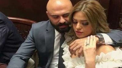 زوجة أحمد صلاح حسني تحتفل بعيد ميلاد 