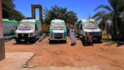 توقيع الكشف الطبي على 326  مواطن في الوادي الجديد