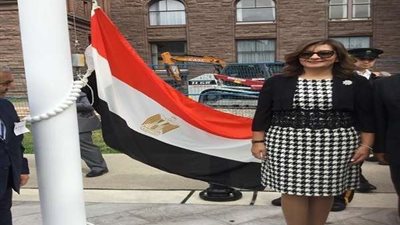 بعد الفيديو المسئ.. الجاليات المصرية بالخارج: نبيلة مكرم تعشق 