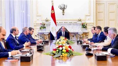 الرئيس السيسي يستقبل الوفود المشاركة بمنتدى غاز شرق المتوسط
