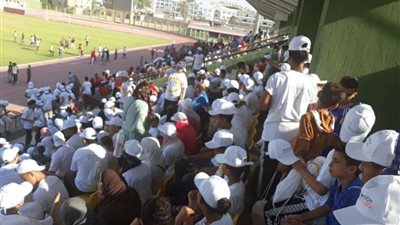 5 الأف شاب يستعدون للمشاركة في ماراثون وجهة مصر 2030 باستاد بنها