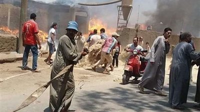 مصرع ربة منزل ونجلها في حريق شقتهما بشبرا الخيمة