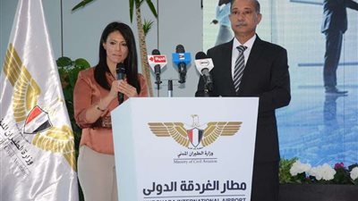 افتتاح أعمال التطوير بمطار الغردقة الدولي ومبنى الركاب الجديد