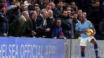 تشيلسي يفرض الحظر مدى الحياة على مشجع بسبب العنصرية ضد سترلينج