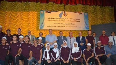 محافظ الفيوم يشهد ختام فعاليات معسكر إعداد القادة