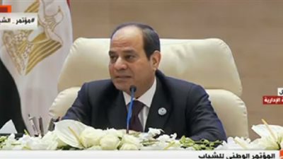 السيسى: شعب مصر يمتلك القدرة الحقيقة على تحقيق تطلعاته الوطنية