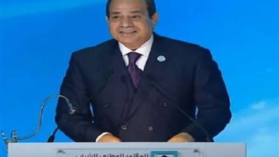 السيسي في جلسة 