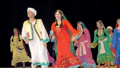 فرقة النيل تقدم أحدث حفلات الفلكلور ببيت 