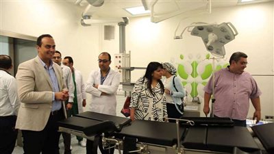 وفد من البنك الدولي يتفقد التشغيل التجريبي لمشروع التأمين الصحي