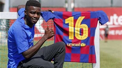 رسميًا .. برشلونة يُصعد لاعب السنغال للفريق الأول بعد تألقه في أمم إفريقيا