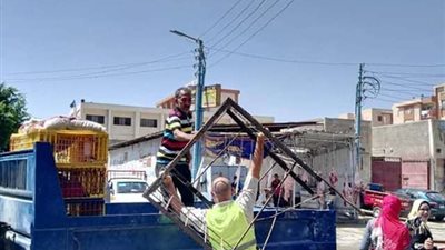 محافظ البحيرة يتابع رفع 547 إشغال بمركز ومدينة الدلنجات