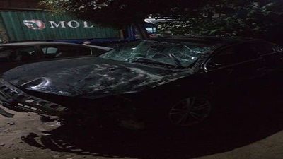 نجل أحمد شيبة يتعرض لحادث سير مروع.. ووالده يترك حفله للذهاب للمستشفى