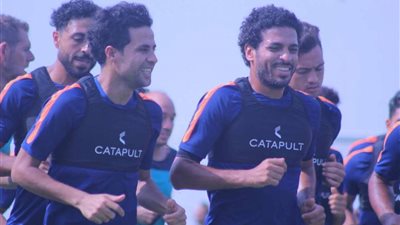 محمد إبراهيم ينضم لمعسكر المقاصة (صور)