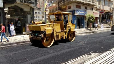 رصف شوارع بلقاس بتكلفة 6 ملايين جنيه