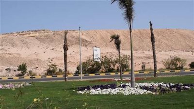 استمرار أعمال زراعة وتجميل الجزيرة الوسطى بالغردقة