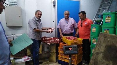 ضبط لحوم ودواجن مجهولة المصدر بالزقازيق
