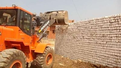 إزالة 3920 حالة تعد على أملاك الدولة بالمنيا