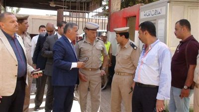 مدير أمن المنوفية يتفقد المواقع الشرطية