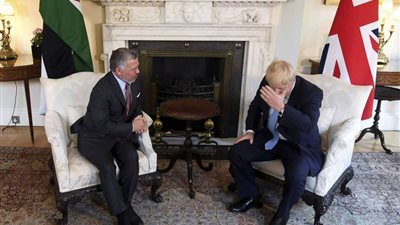 لـ مناقشة الروابط بين البلدين..  رئيس وزراء بريطانيا يستقبل العاهل الأردني